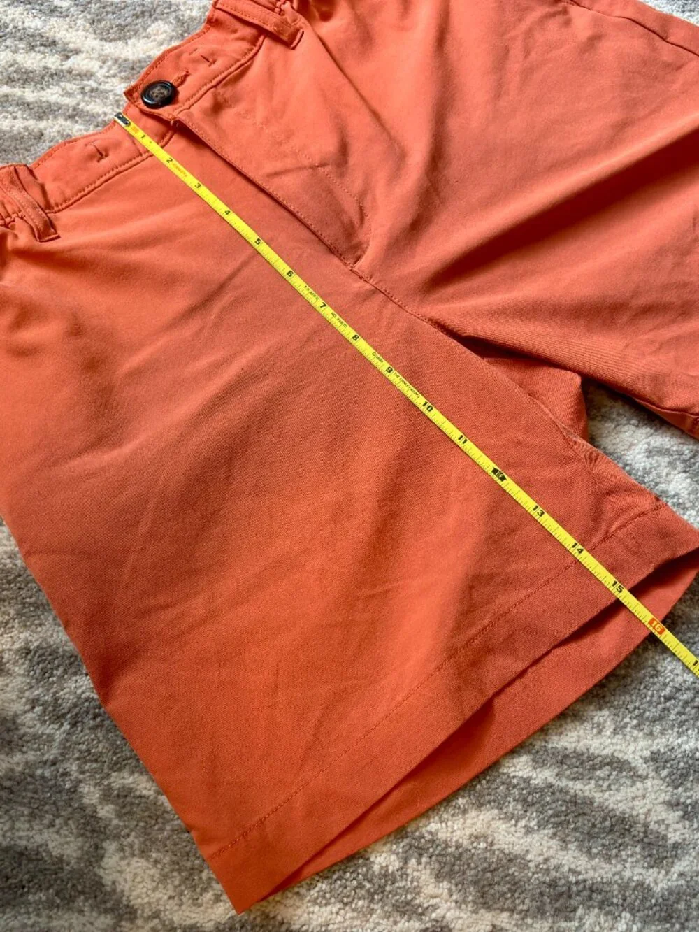 Men's Orange Chubbies Athletic Shorts Sized Small 6
